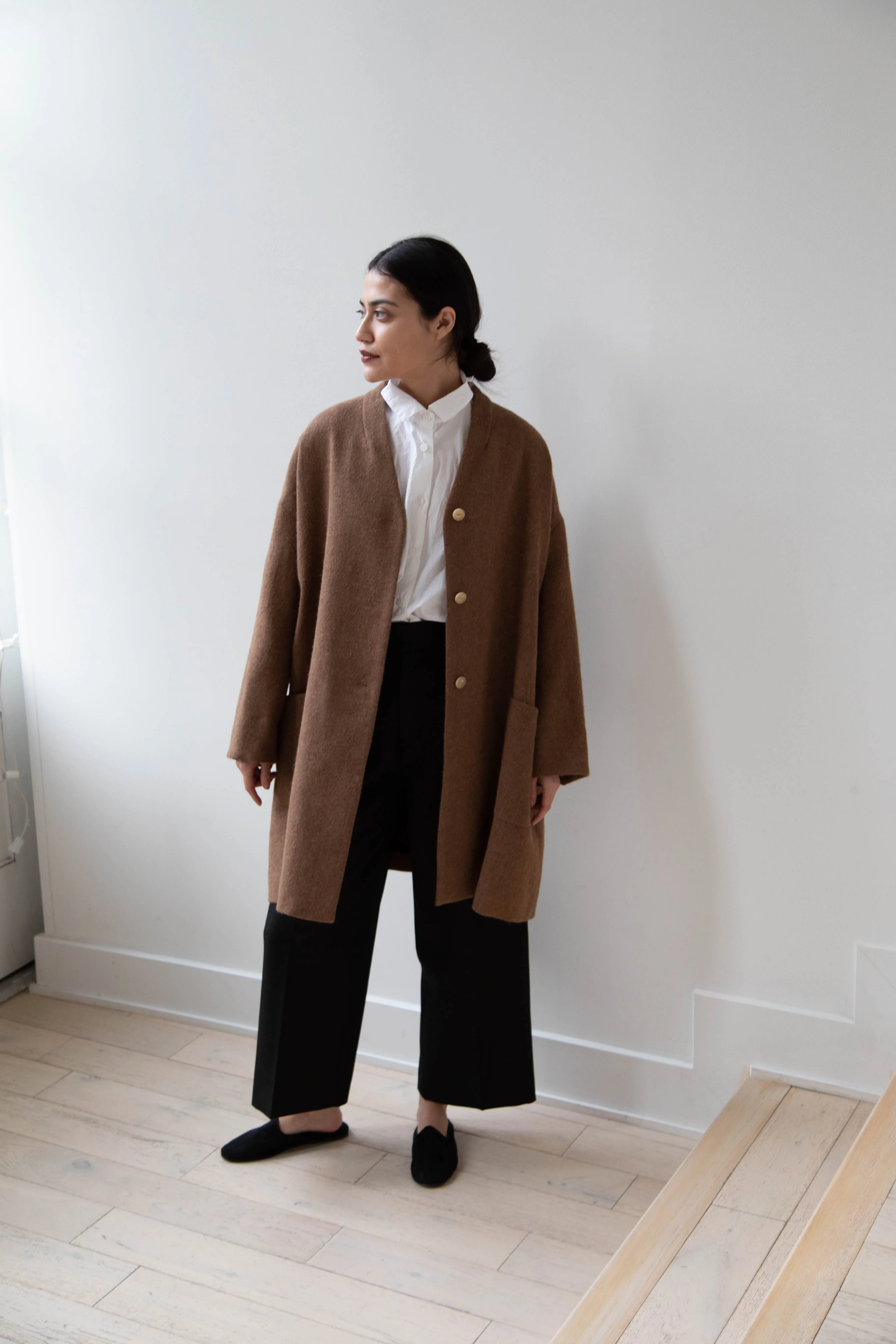 Arts & Science Robe Jacket in Alpaca