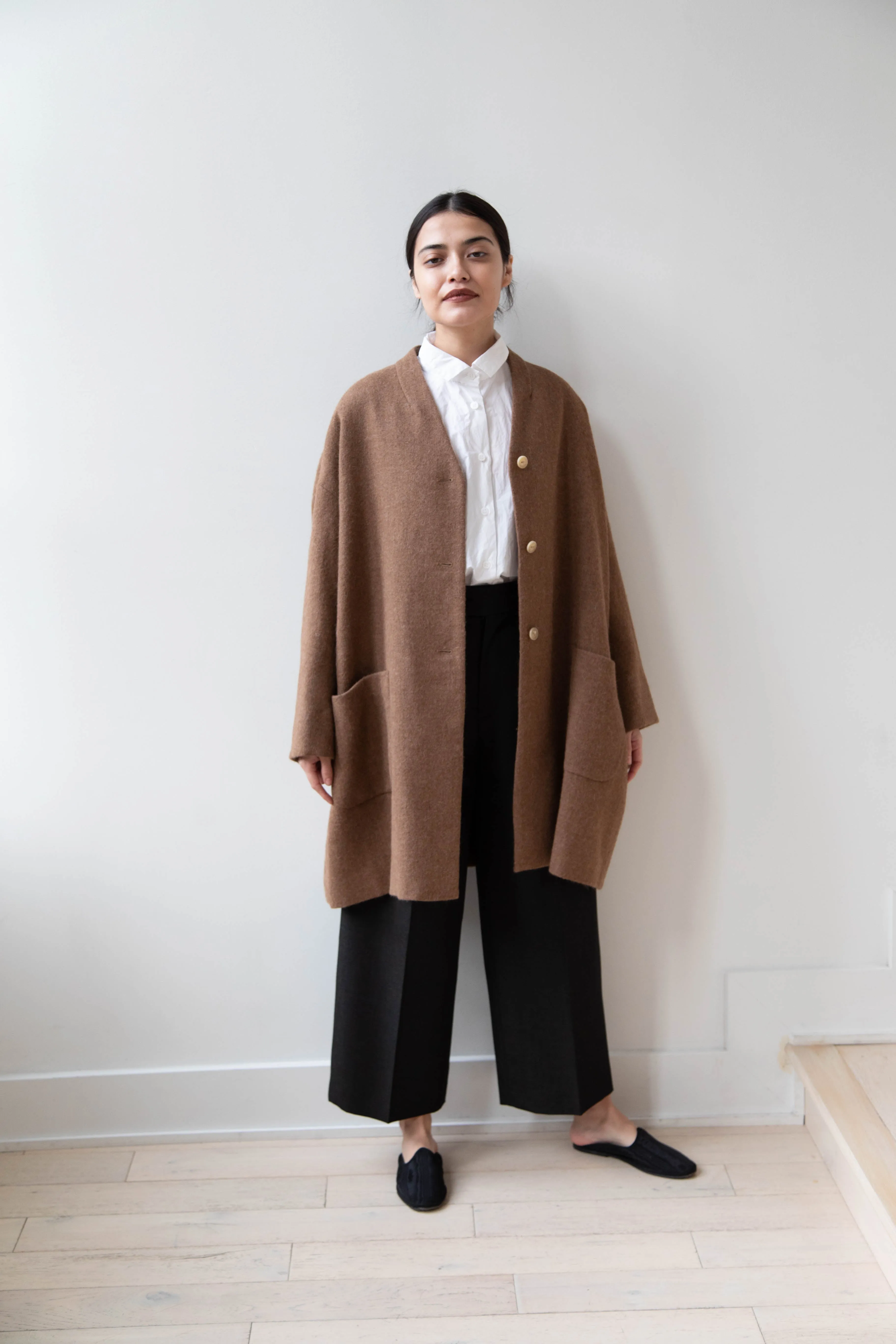 Arts & Science Robe Jacket in Alpaca