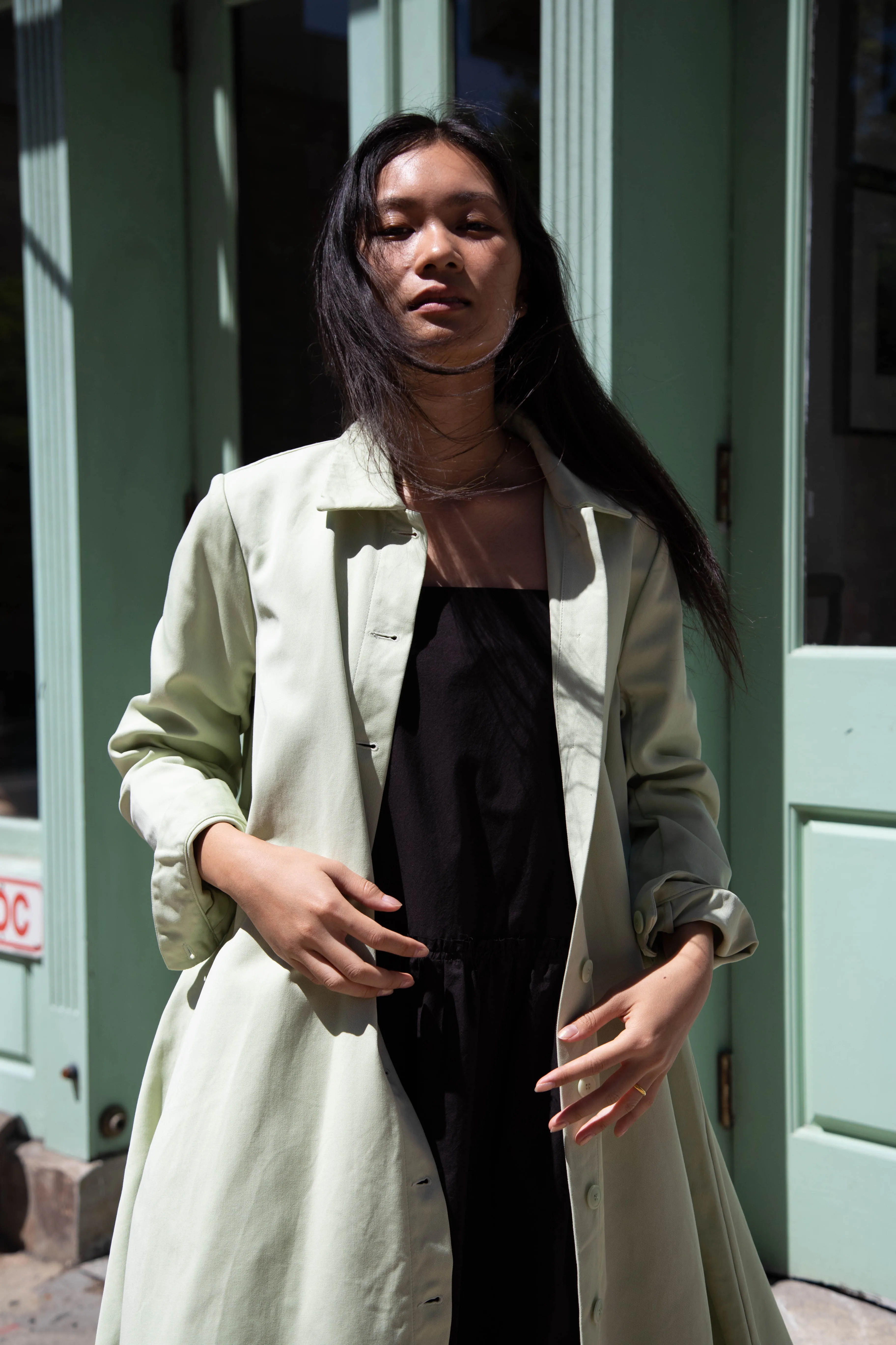 Casey Casey | Isa Coat in Jade