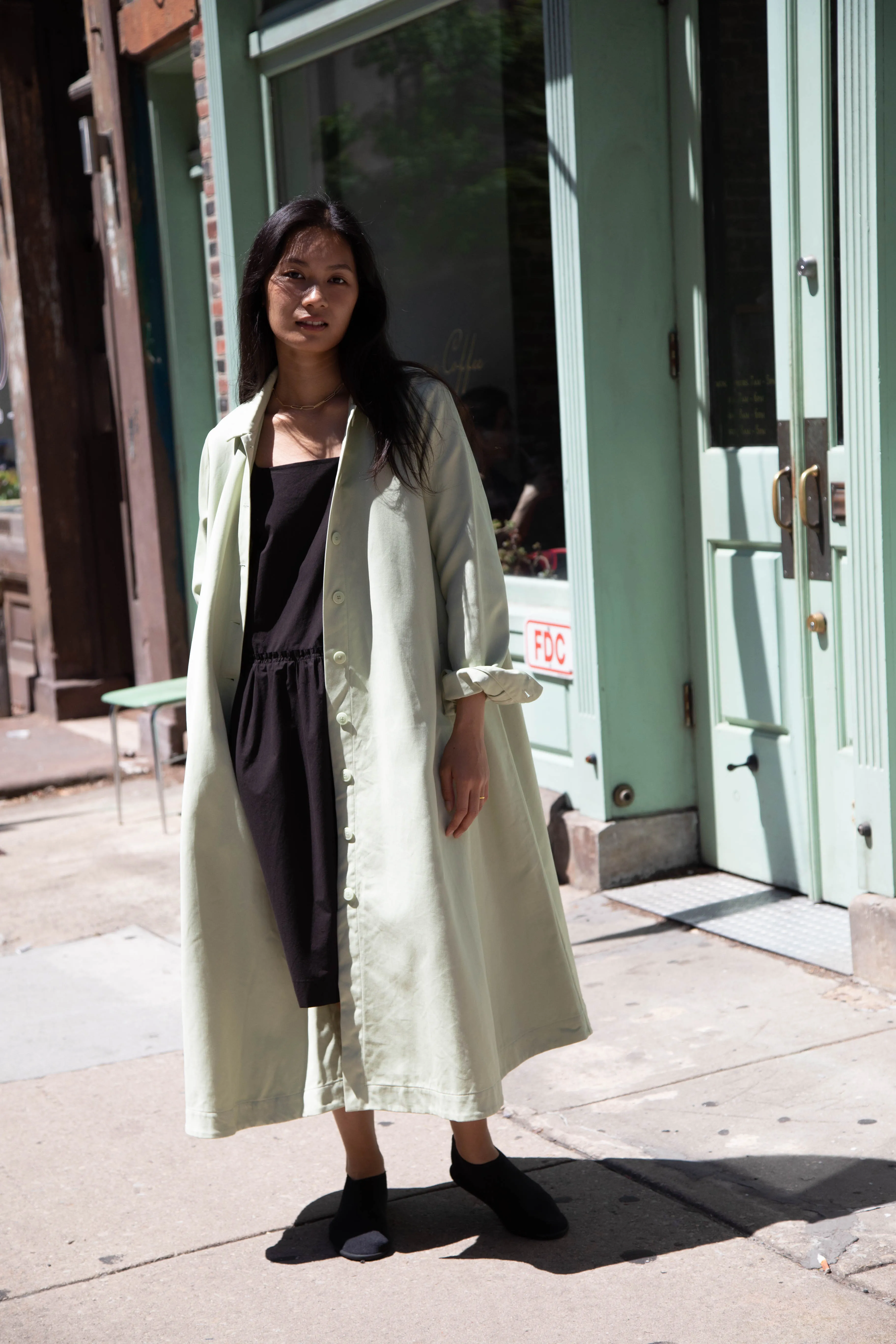 Casey Casey | Isa Coat in Jade