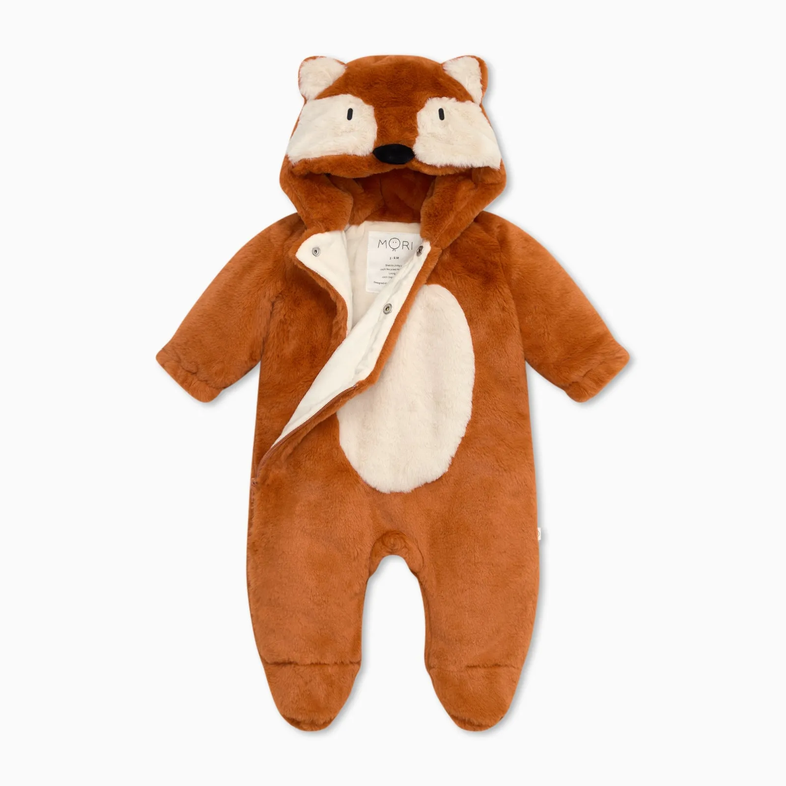 Fox Faux Fur Pramsuit