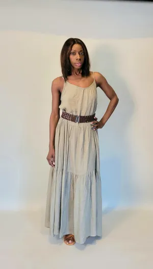 Helen Maxi Dress - Olive
