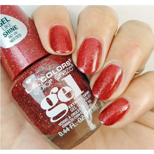 LA Colors Crush Shimmer Gel Polish