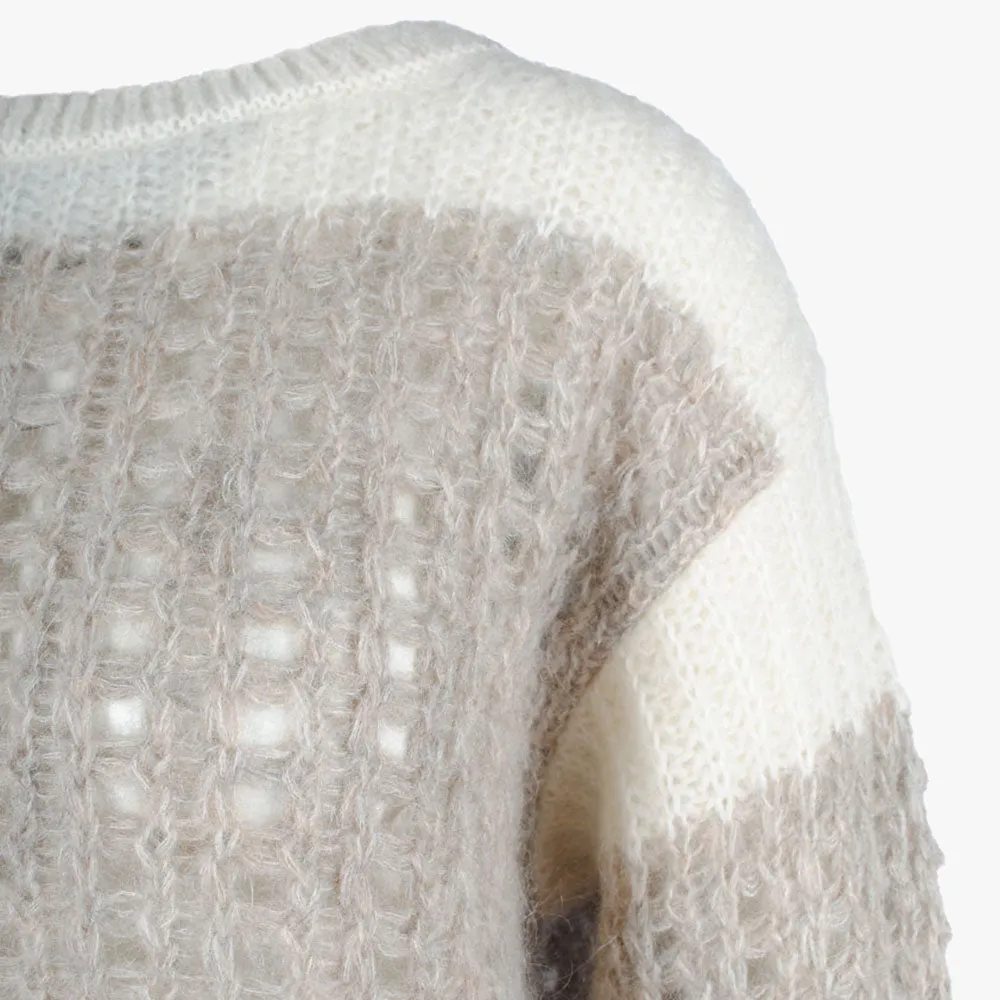 Pulli Lochstrick