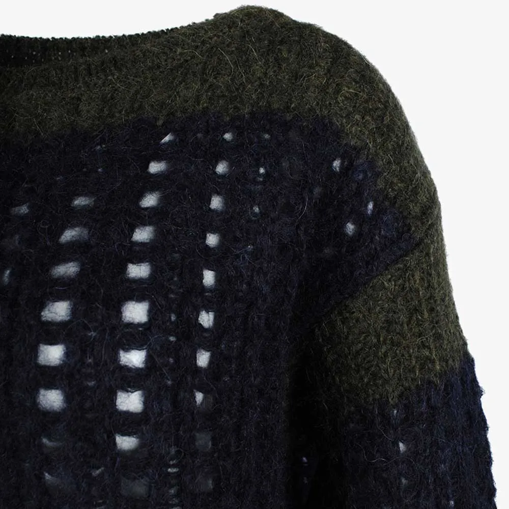 Pulli Lochstrick