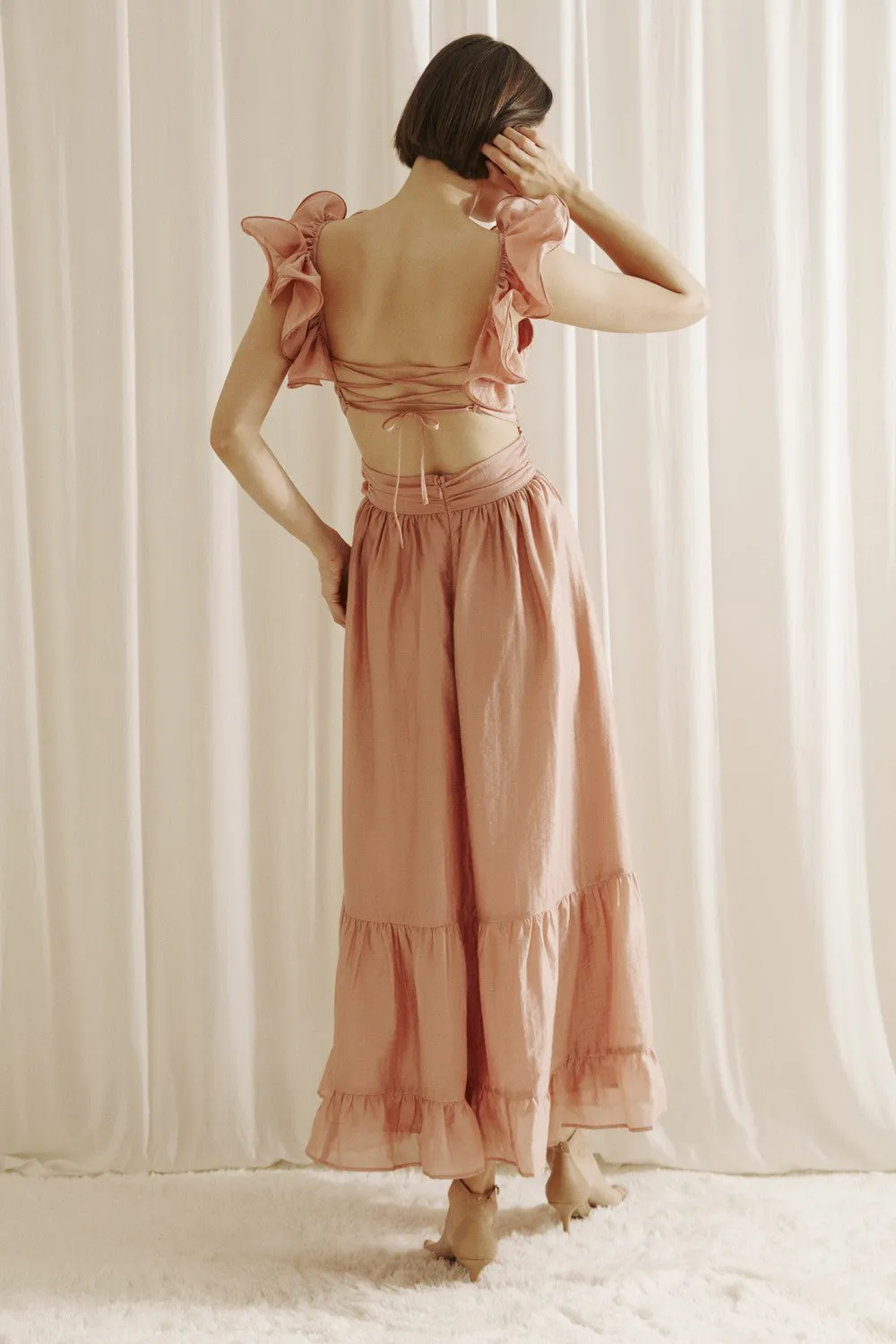 Romantic Rose Maxi Dress